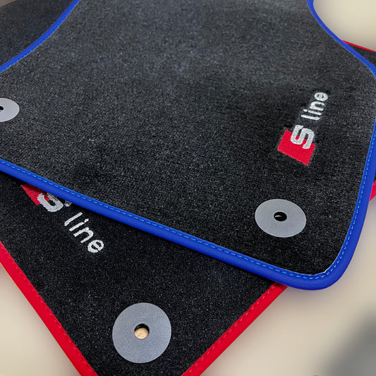 Luxury Velour Floor Mats S Line for Q5, SQ5, RSQ5