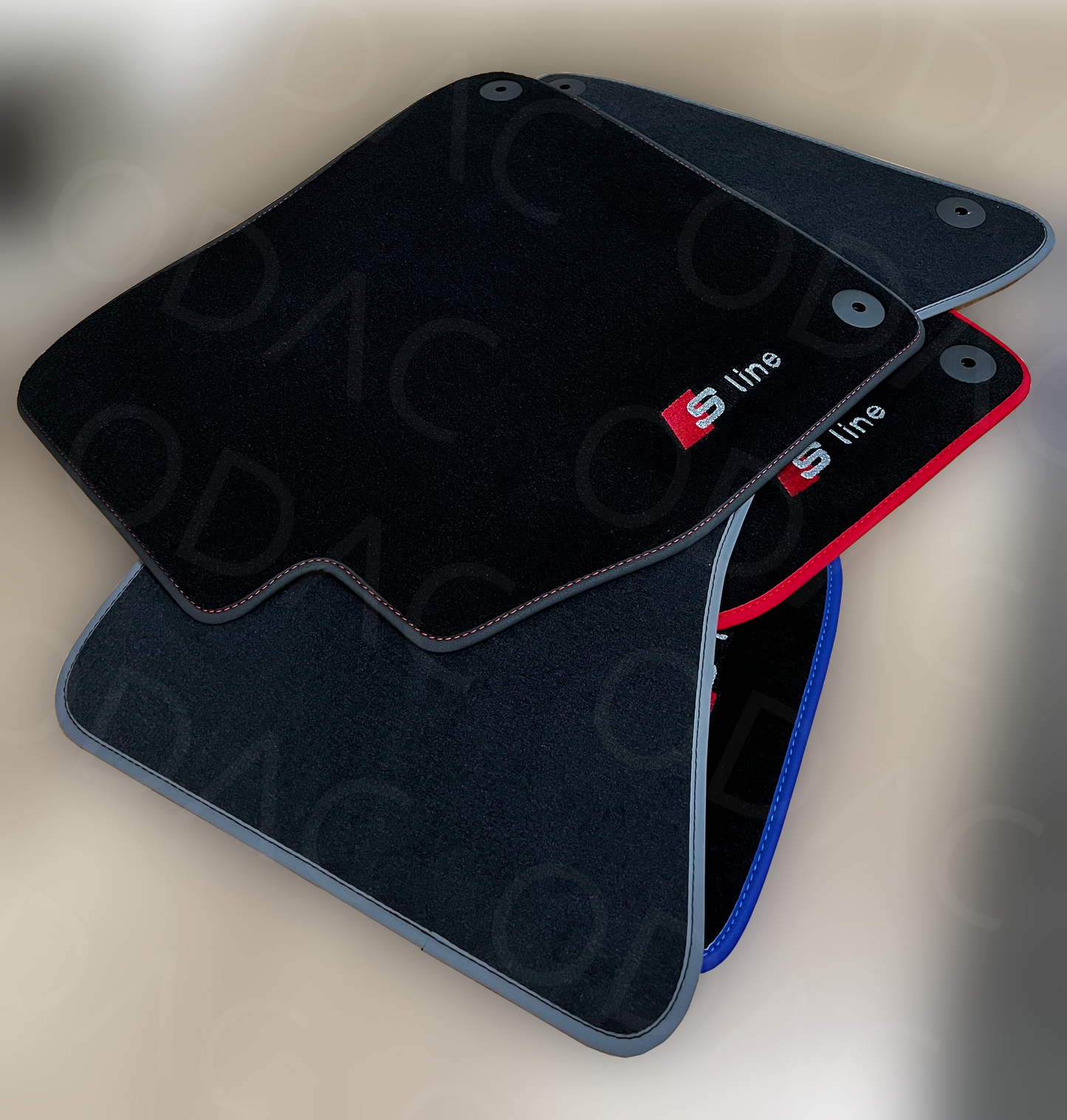 Luxury Velour Floor Mats S Line for Q5, SQ5, RSQ5