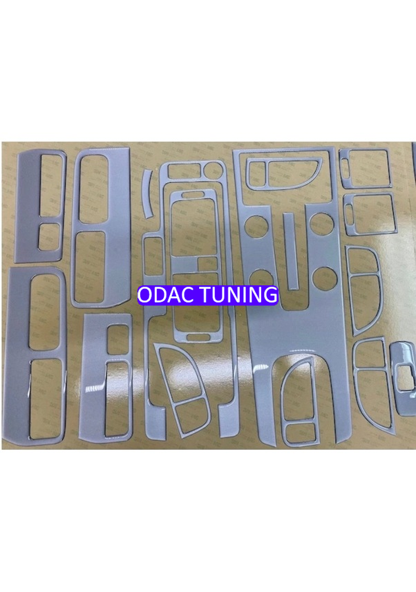 Volvo S40 Full Set Mahogany Trim Set , Silver Grey Color