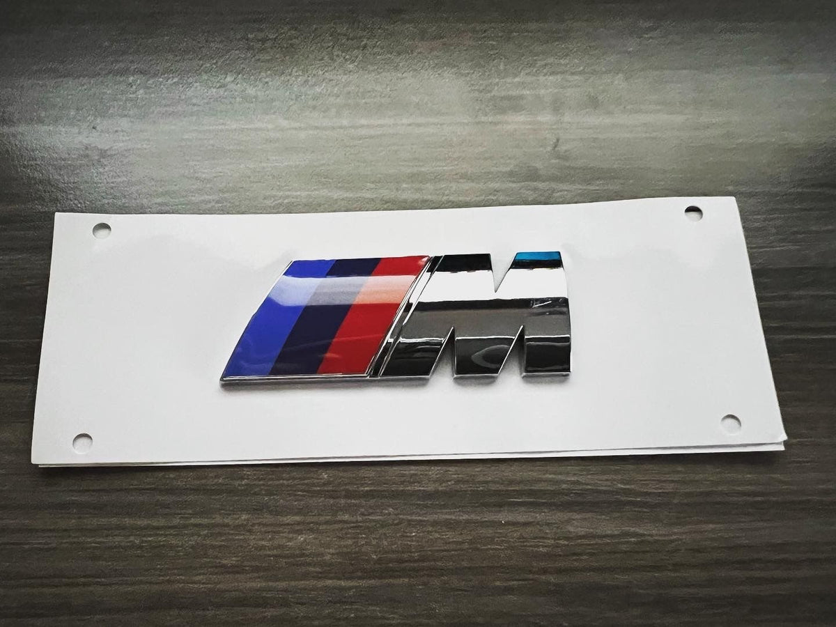 Bagaj Bmw M Amblem Logo, Krom Metal 7.3x2.7cm - 1. Sınıf Kalite