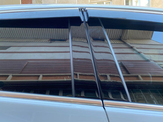 Astrra J Glass Direği Piano Black Trim, Glass Çıta