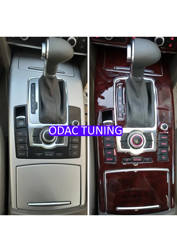 Audi A6 C6 Full Set Mahogany Trim Set , Mahogany Color
