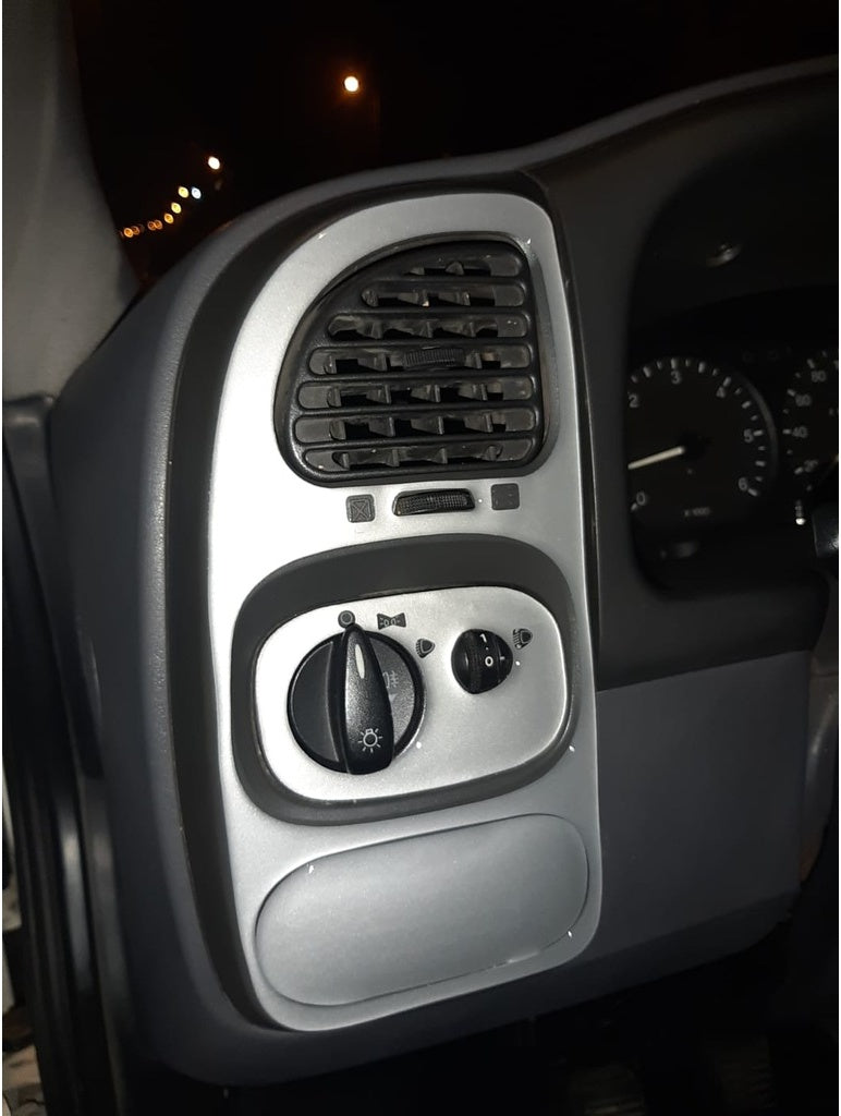 Ford Transit Console Trim Full Set 2000-2006 12.pcs-Silver