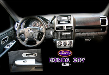 Honda Cr-V Console/Mahogany Trim 2003-2007 20.pcs (522002675)-Silver