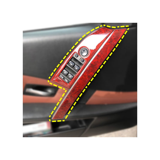 Bmw 5 E60-E61 Door Kolu Trim, Console, Mahogany Trim, Carbon-Piano Black