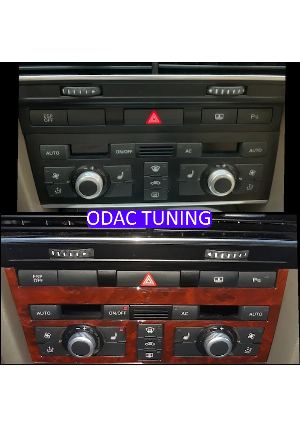 Audi A6 C6 Full Set Mahogany Trim Set , Mahogany Color