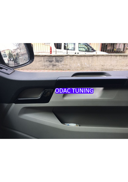 Volkswagen Transporter T7 Glossy Black Set Dashboard Console Trim