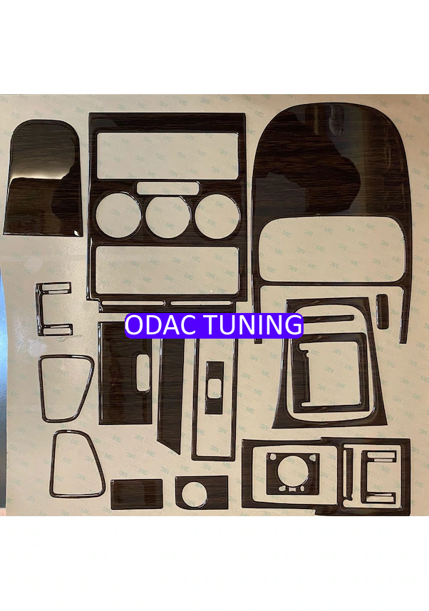 Opel Astra G Dark Oak Special Pattern , Dashboard Console Trim