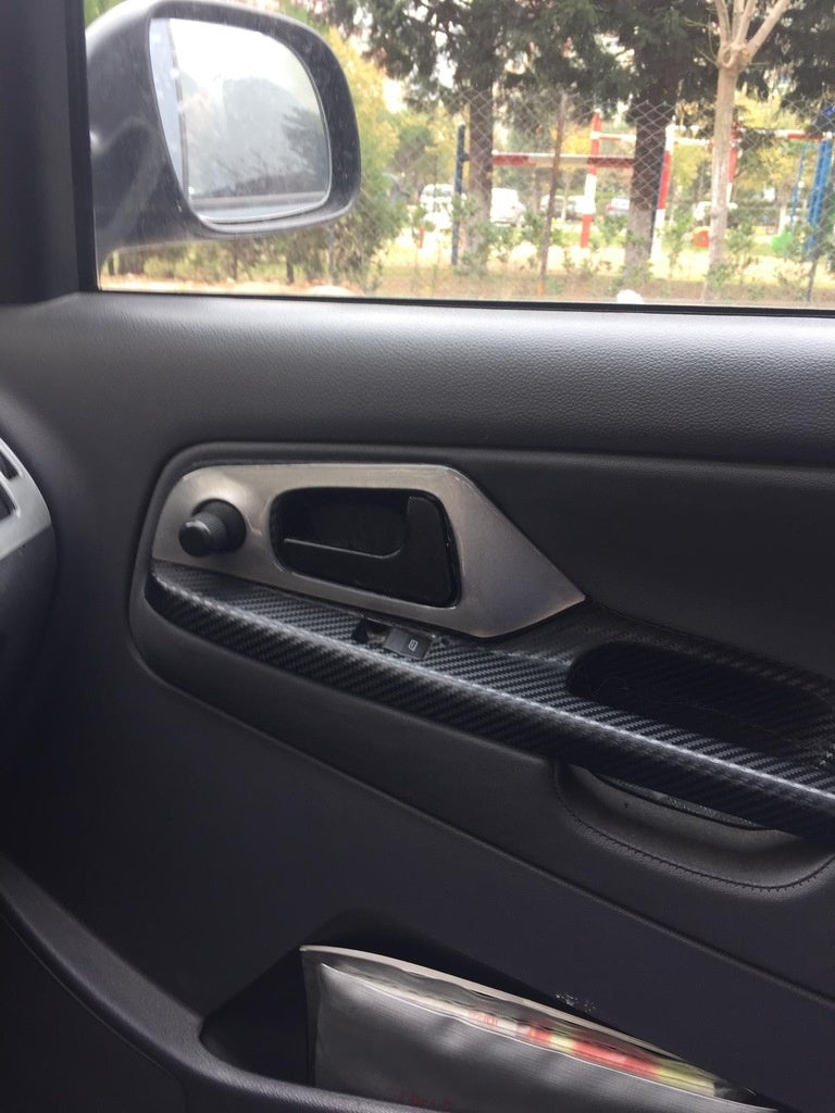 Seat Ibiza Console/Mahogany Trim 2002+ 14.pcs (521558588)-Piano Black