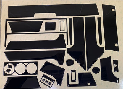 Bmw E34 Console Trim-Carbon