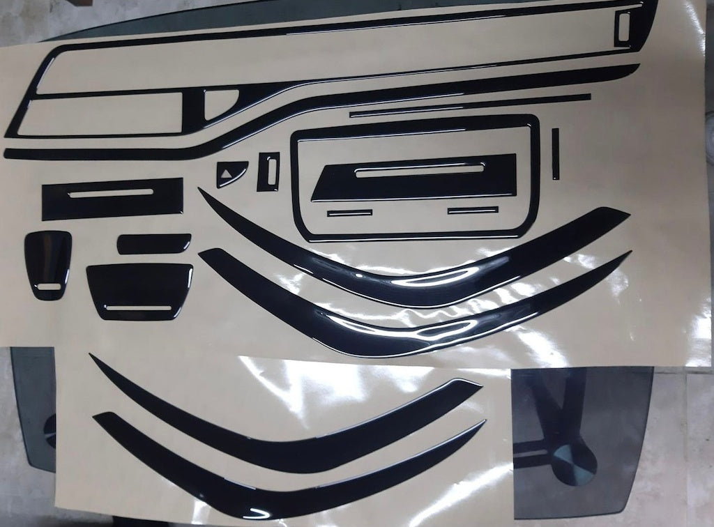 Citroen C5 2012-2015 Console Trim-Carbon