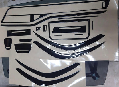 Citroen C5 2012-2015 Console Trim-Carbon