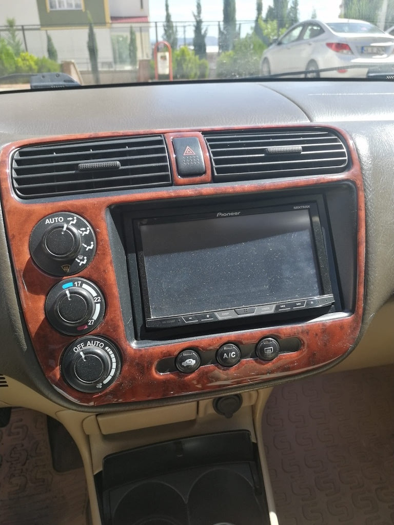Honda Vtec 2 Console Trim-Silver