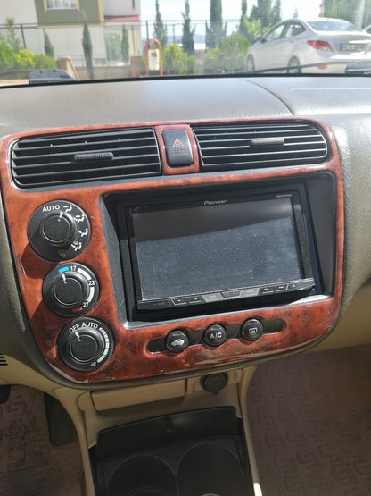 Honda Vtec 2 Console Trim-Piano Black