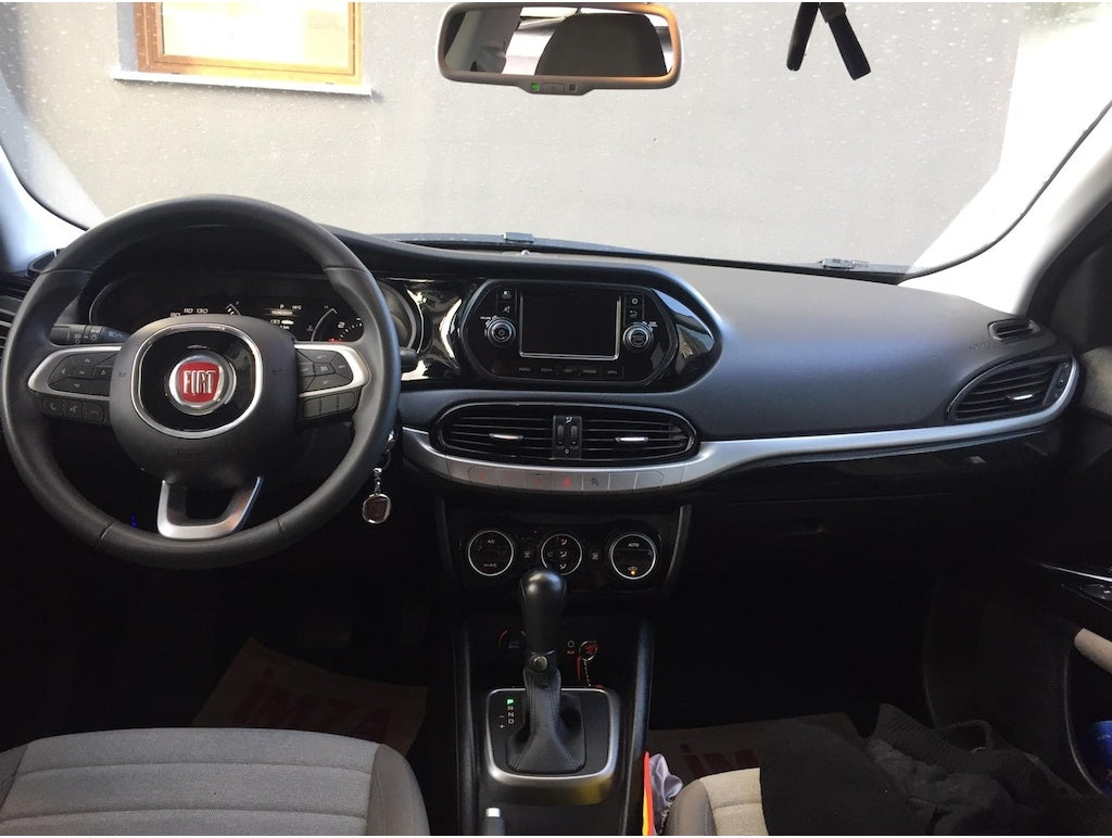 Fiat Egea Console/Mahogany Trim Full Set (523191092)-Silver