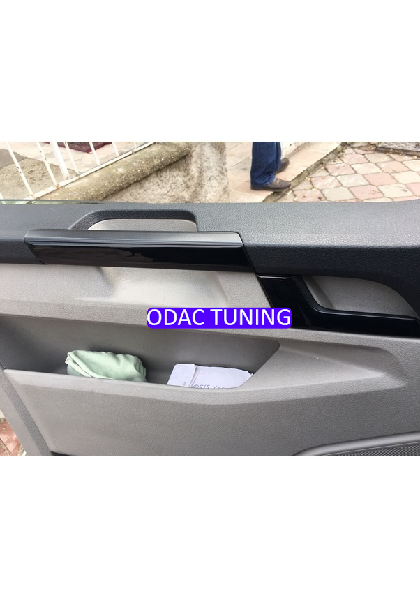 Volkswagen Transporter T7 Glossy Black Set Dashboard Console Trim