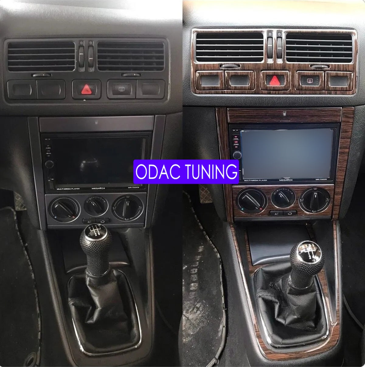 Vw Bora Full Set Dashboard, Console, Trim, Dash Panel Trim Dark Oak