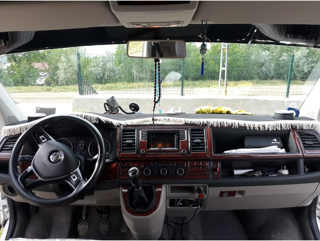 Volkswagen Transporter T7 Console/Mahogany Trim 4 Color-Mahogany