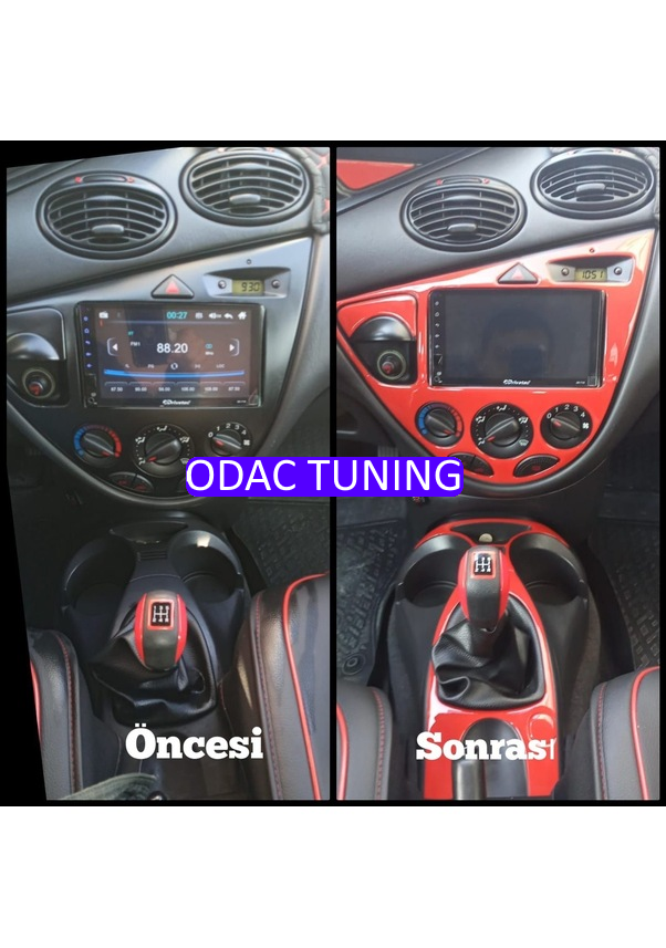 Ford Focus 1 , Red Color Trim Set