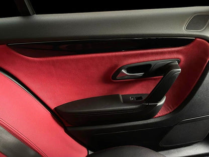 Vw Passat Cc Dashboard Trim, Console, Mahogany Trim, Wood, Carbon-Silver
