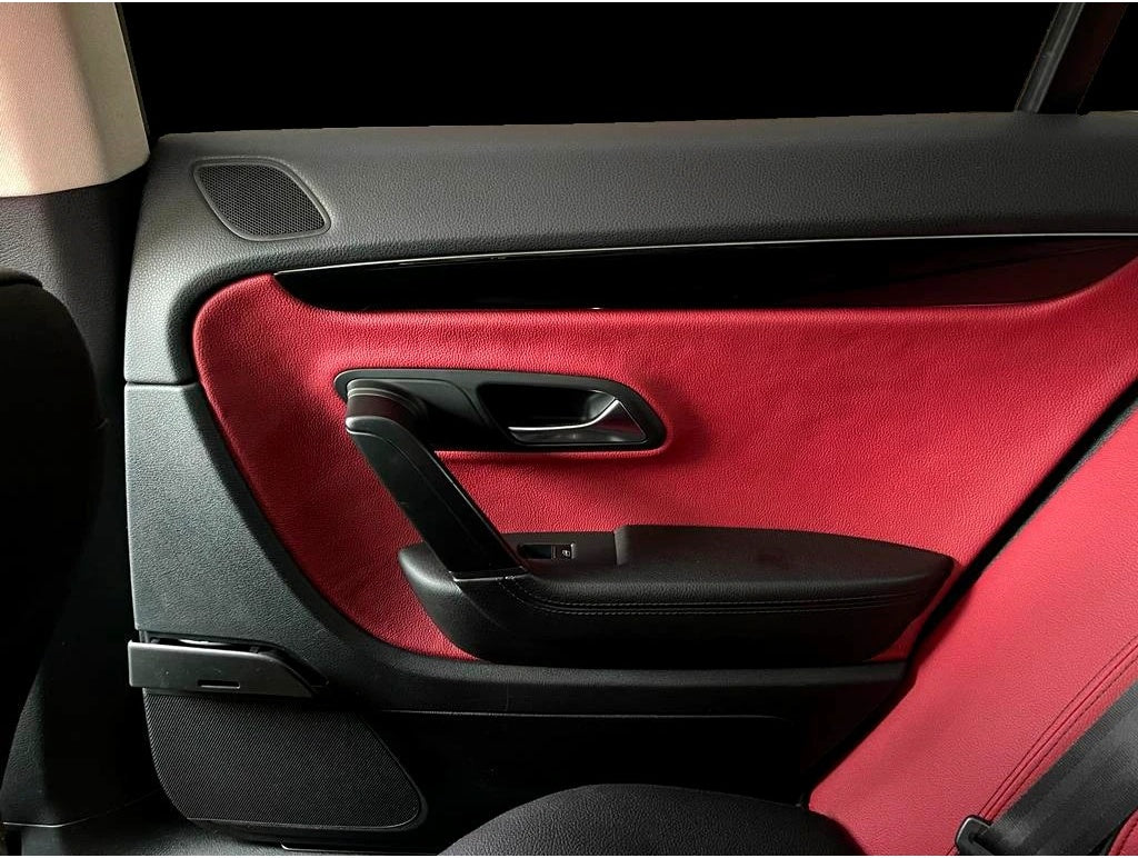 Vw Passat Cc Dashboard Trim, Console, Mahogany Trim, Wood, Carbon-Carbon