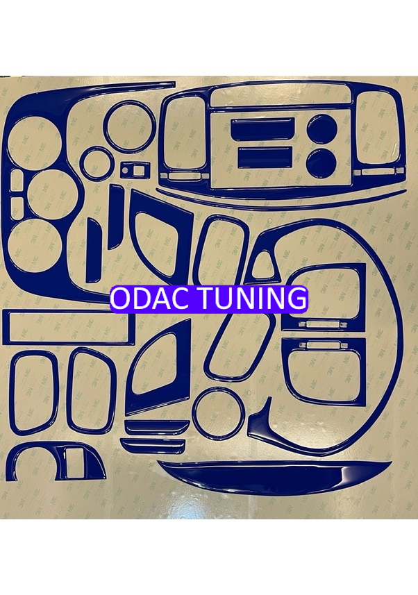 Accent Era Full Set Dashboard, Console, Trim, Dash Panel Trim Mavi