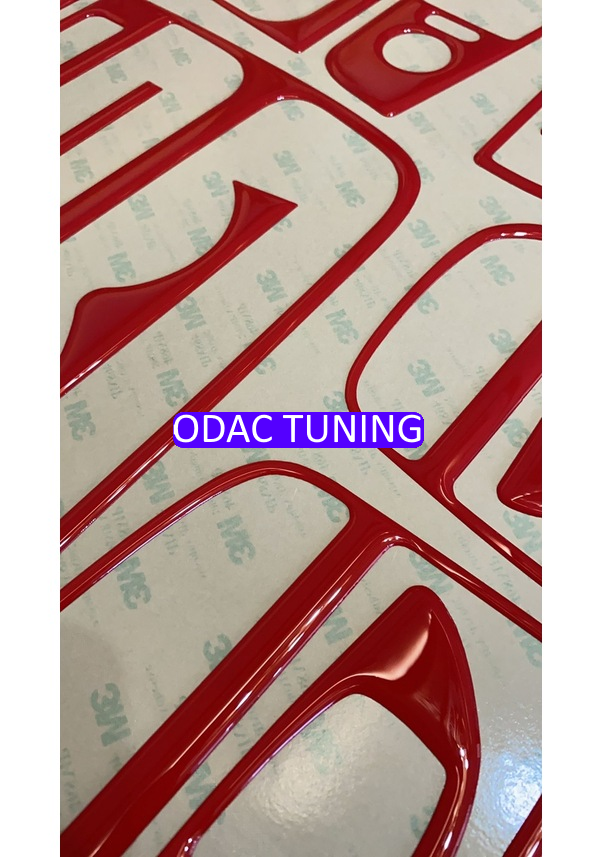 Fiat Linea Red Special Color , Set Dashboard Console Trim