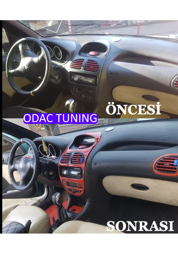 Peugeot 206 , Red Trim Set
