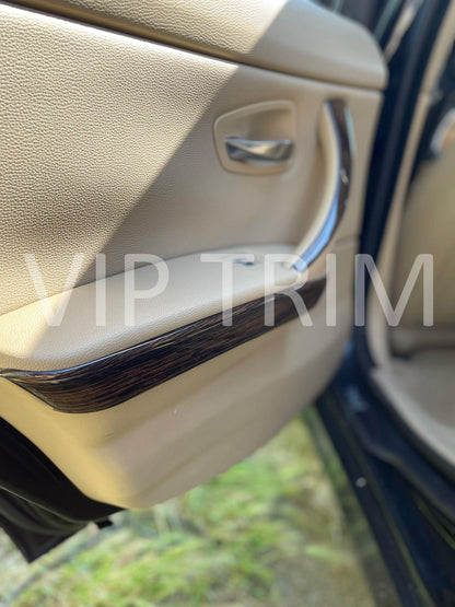 For E90, E92 Trim Console Dashboard Decor Frame Set Cockpit Decor Dashboard Kit Wood Carbon Silver Black Trim Cover Coating Set