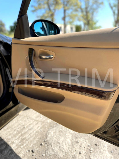 For E90, E92 Trim Console Dashboard Decor Frame Set Cockpit Decor Dashboard Kit Wood Carbon Silver Black Trim Cover Coating Set