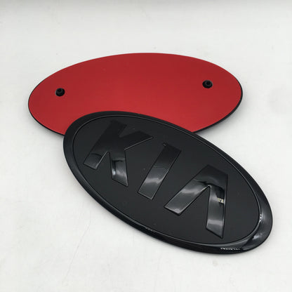 Matte Black New & Old Type KN Badge, Emblem