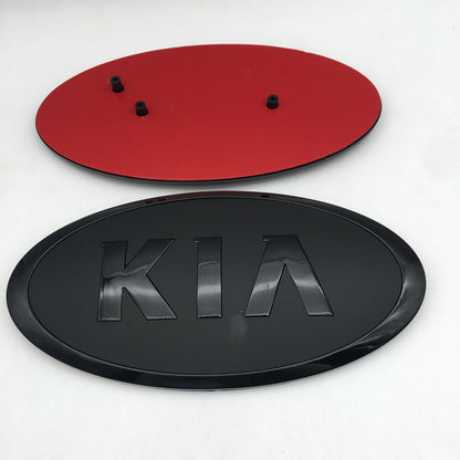 Matte Black New & Old Type KN Badge, Emblem