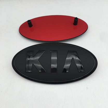 Matte Black New & Old Type KN Badge, Emblem
