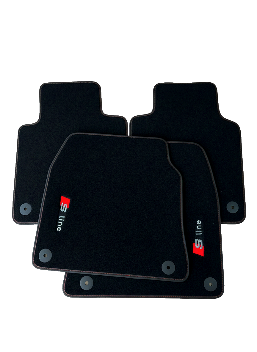 Luxury Velour Floor Mats S Line for Q5, SQ5, RSQ5